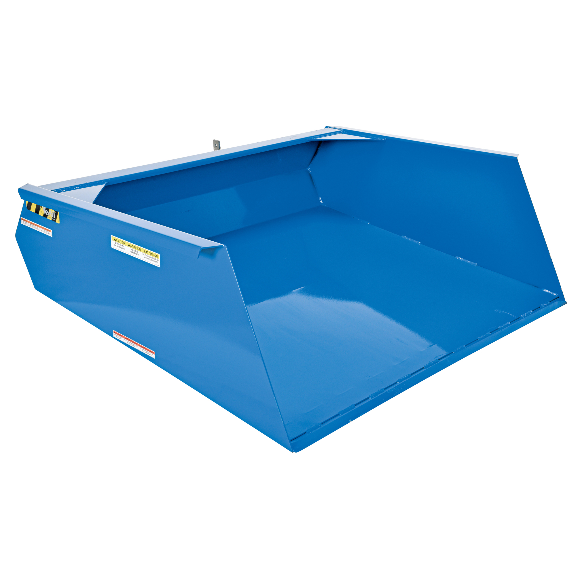Vestil Steel Fork Mounted Front Loader — 48.5in. Width, 4000-Lb. Capacity, Blue, Model# FL-4000-N